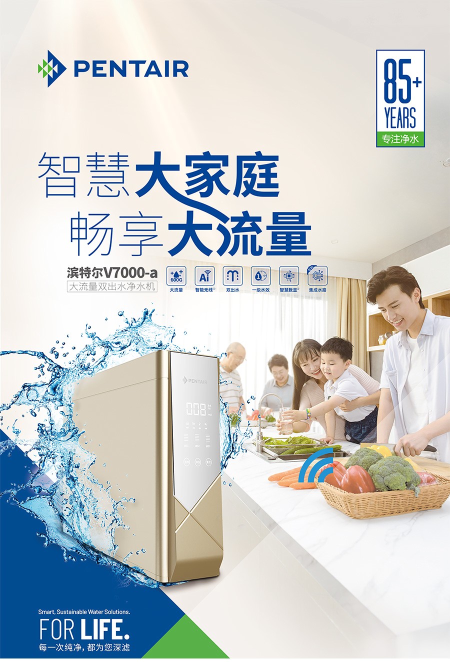 滨特尔v7000-a型净水机